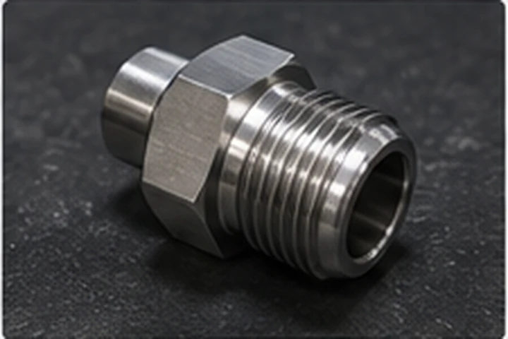 Adaptador roscado mecanizado de referencia
